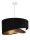 Pendelleuchte Schwarz Weiß Gold Ø50cm Esstisch