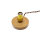 Lampe de table décorative EDISON Design industriel rond