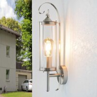 Lanterne en acier inoxydable pour le mur Lampe...