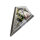 Applique murale dextérieur en acier inoxydable Triangle LED