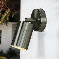 Spot lampe extérieur acier inoxydable IP44 GU10...