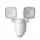LED Außenlampe mit Bewegungsmelder Weiß IP44 AMINA