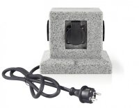Distributeur de prises Outdoor jardin IP44 aspect pierre