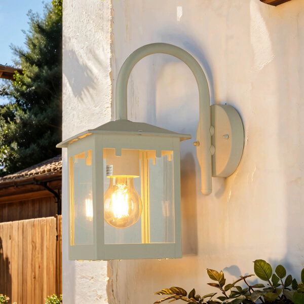 Applique murale dextérieur Crème