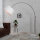 Lampadaire Abat-jour blanc 170cm Lampe Salon