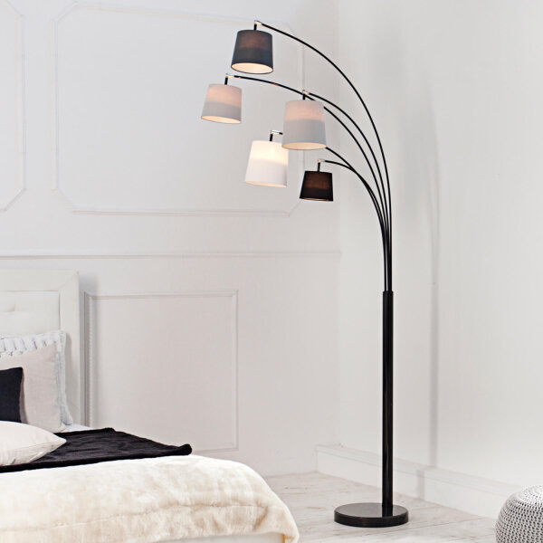 Stylische Stehleuchte Modern Design 200cm flexibel