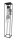 Lampadaire design salon noir gris 180cm DJERE