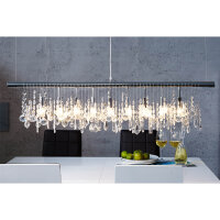 Lampe suspendue table à manger cristal Lampe...