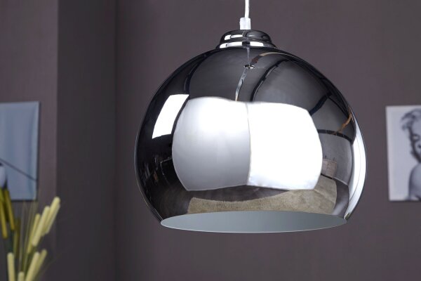 Lampe à suspension Ø30cm ronde Lampe rétro Salle à manger Boule