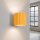 Wandlampe Up Down Aluminium Gelb G9 B:10 cm blendarm