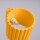 Wandlampe Up Down Aluminium Gelb G9 B:10 cm blendarm