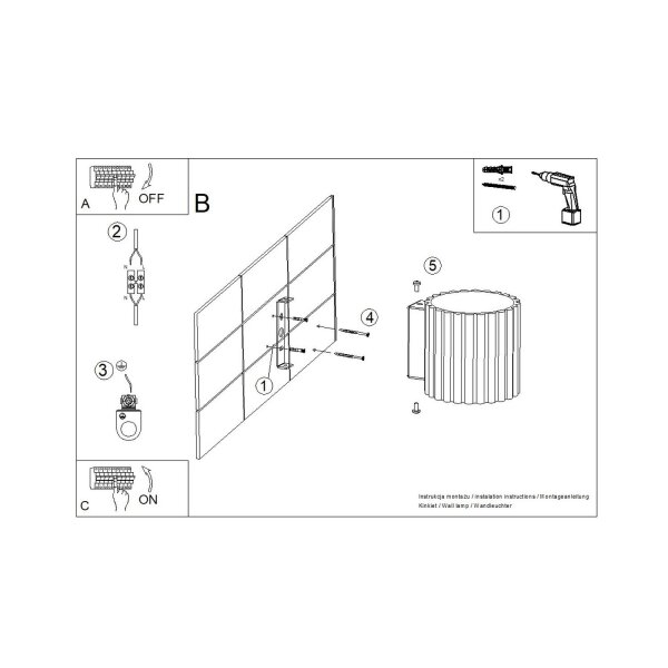 Wandlampe Up Down Aluminium Braun G9 B:10 cm blendarm