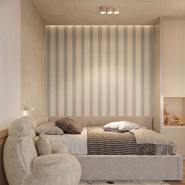 Wandleuchte Aluminium Beige GX53 B:10 cm blendarm