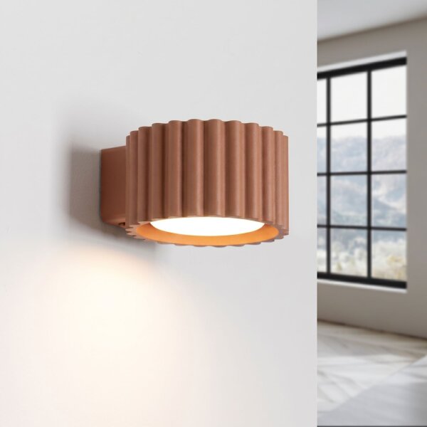 Wandleuchte Aluminium Mokka GX53 B:10 cm blendarm