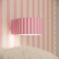 Wandleuchte Aluminium Rosa GX53 B:10 cm modern