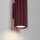 Wandlampe Up Down Aluminium Burgund GU10 H:20 cm