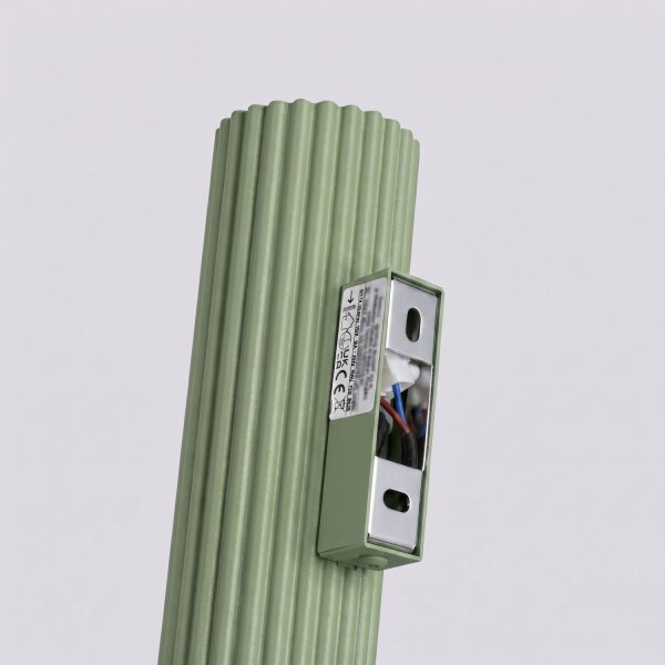Wandleuchte Up Down Aluminium Salbei GU10 H:20 cm