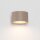 Wandleuchte Aluminium Taupe GX53 B:10 cm blendarm