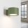 Wandleuchte Aluminium Olivgrün GX53 B:10 cm blendarm