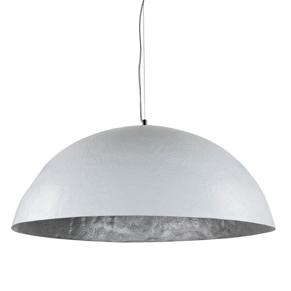 Große Hängeleuchte Ø70cm rund Modern Design Silber