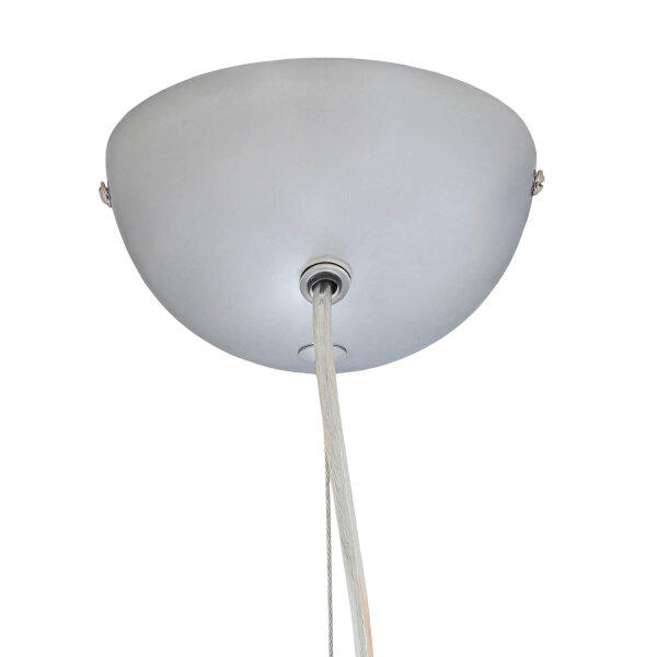 Große Hängeleuchte Ø70cm rund Modern Design Silber