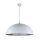 Große Hängeleuchte Ø70cm rund Modern Design Silber