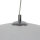 Große Hängeleuchte Ø70cm rund Modern Design Silber