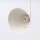 Wandlampe mit Schalter Stahl Beige E14 H:30 cm