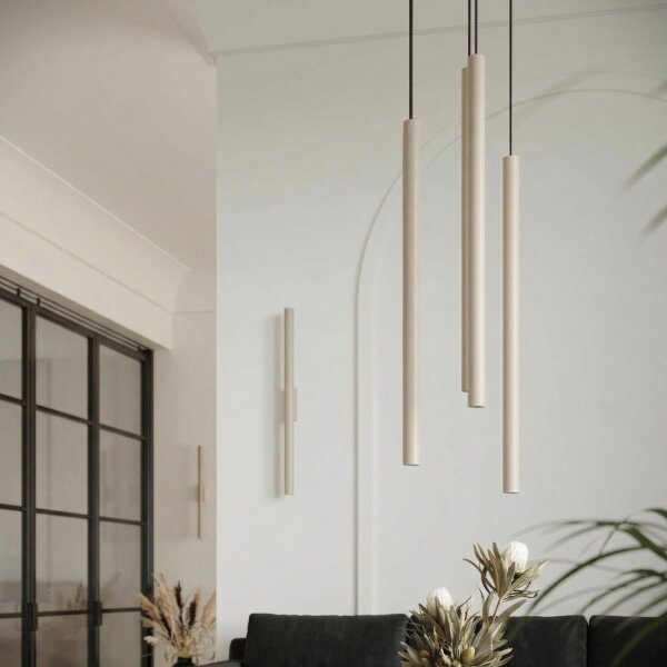 Wandlampe Up Down Stahl Taupe G9 H:50 cm indirekt