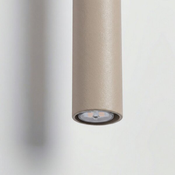 Wandlampe Up Down Stahl Taupe G9 H:50 cm indirekt
