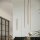 Wandlampe Up Down Stahl Taupe G9 H:50 cm indirekt