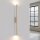 Wandlampe Up Down Stahl Taupe G9 H:50 cm indirekt