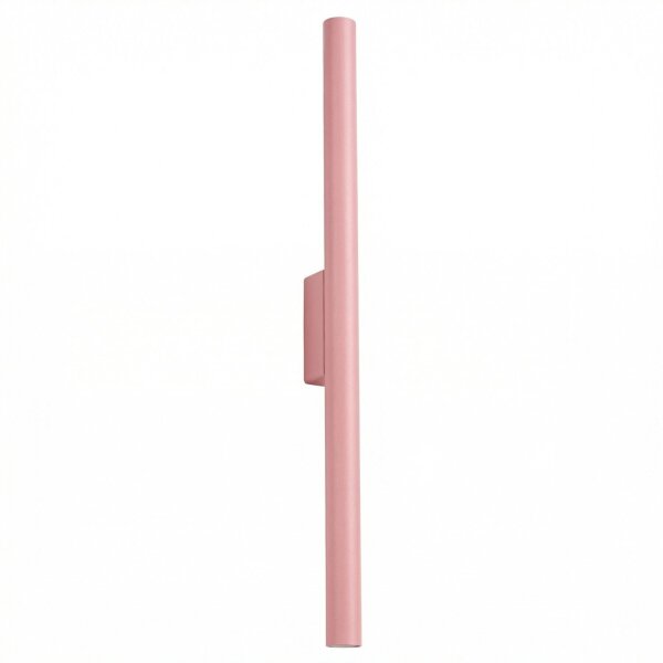 Wandleuchte Up Down Stahl Rosa G9 H:50 cm blendarm