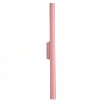 Wandleuchte Up Down Stahl Rosa G9 H:50 cm blendarm