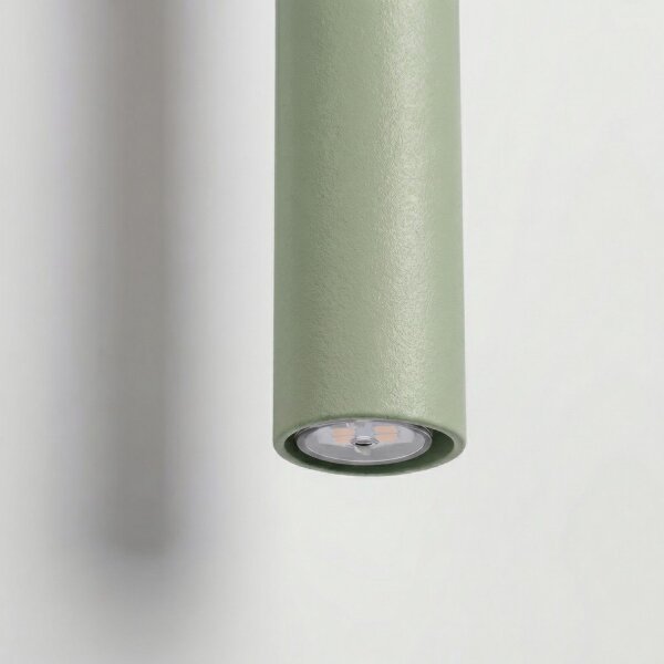 Wandlampe Up Down Stahl Salbei G9 H:50 cm blendarm