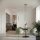 Wandlampe Up Down Stahl Salbei G9 H:50 cm blendarm