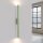 Wandlampe Up Down Stahl Salbei G9 H:50 cm blendarm