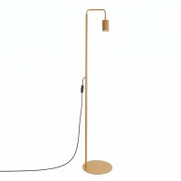 Stehleuchte schwenkbar Aluminium Gold GU10 H:160 cm