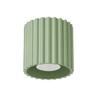 Deckenlampe Aluminium Salbei GU10 Ø10 cm rund