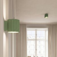 Deckenlampe Aluminium Salbei GX53 Ø10 cm wohnlich