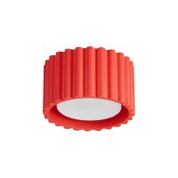 Deckenlampe Aluminium Rot GX53 Ø10 cm modern rund