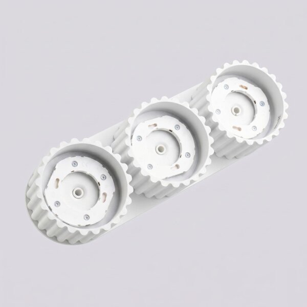 Deckenlampe Aluminium Weiß GX53 L:32,5 cm modern