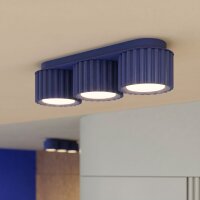 Deckenlampe 3-flammig Ultramarin GX53 L:32,5 cm