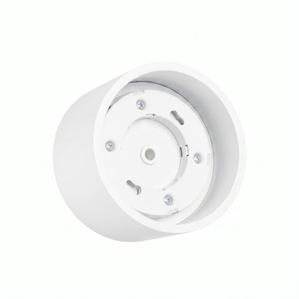 Deckenleuchte Aluminium Weiß GX53 Ø10 cm rund