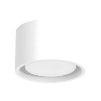 Deckenleuchte Aluminium Weiß GX53 Ø10 cm rund