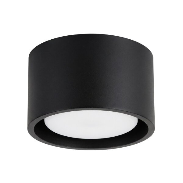 Deckenleuchte Aluminium Schwarz GX53 Ø10 cm modern