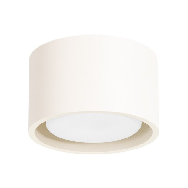 Deckenlampe Aluminium Beige GX53 Ø10 cm modern