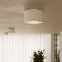 Deckenlampe Aluminium Beige GX53 Ø10 cm modern