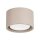 Deckenleuchte Aluminium Taupe GX53 Ø10 cm schlicht