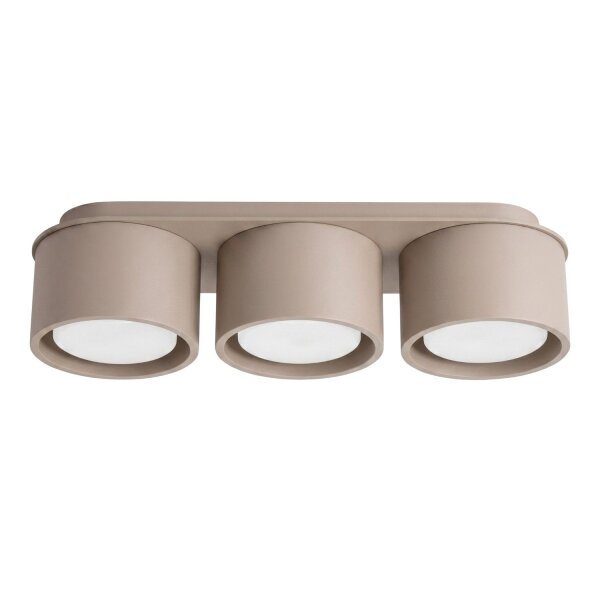 Deckenleuchte Aluminium Taupe GX53 L:32,4 cm modern